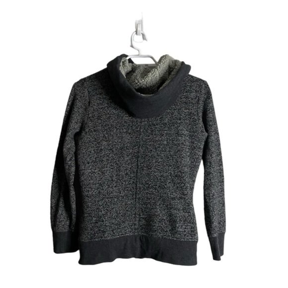 Burton Women's Gray Full Zip Knit Hoodie Jacket - Picture 8 of 8